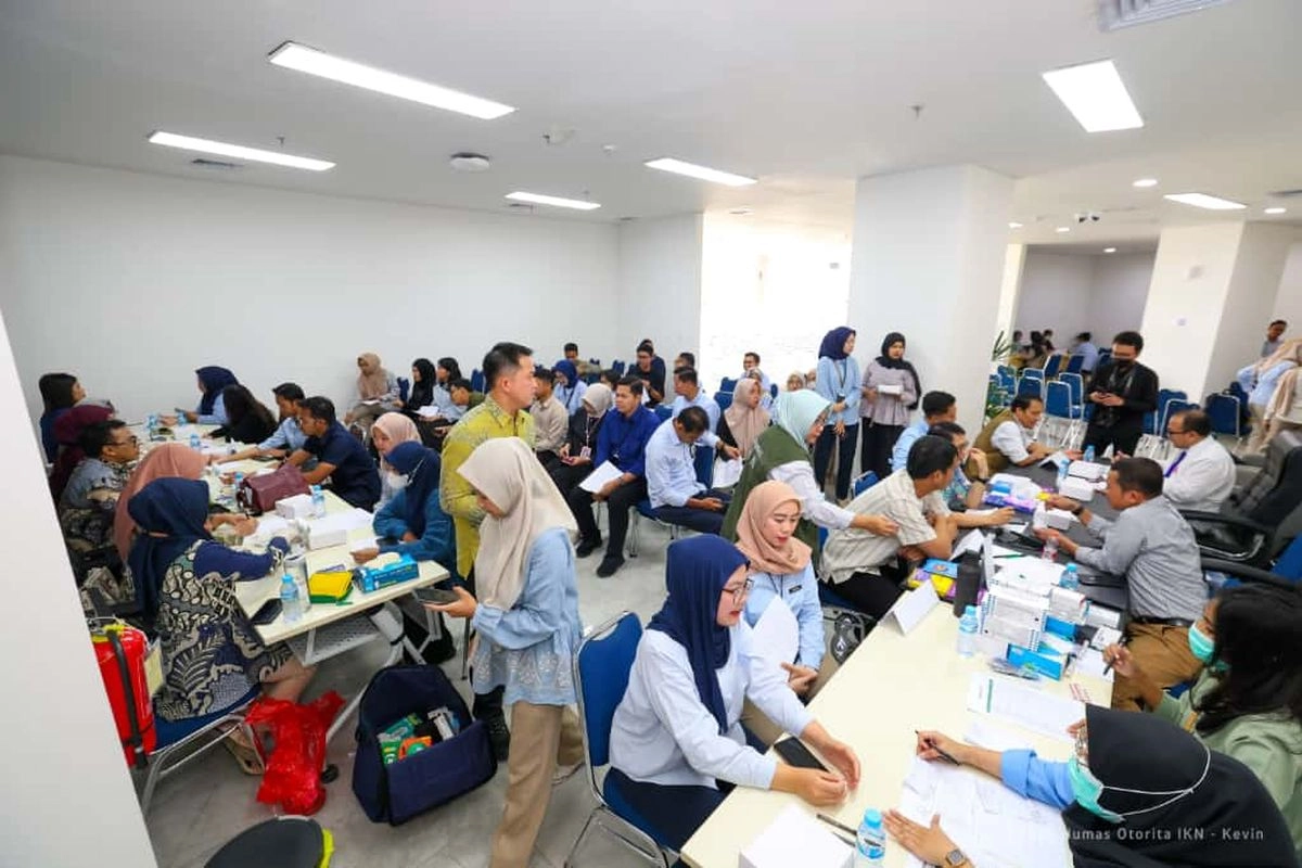Wujudkan Nusantara Sehat, Otorita IKN Gelar Cek Kesehatan Gratis