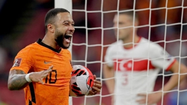 Memphis Depay Lewati Rekor Wesley Sneijder di Timnas Belanda