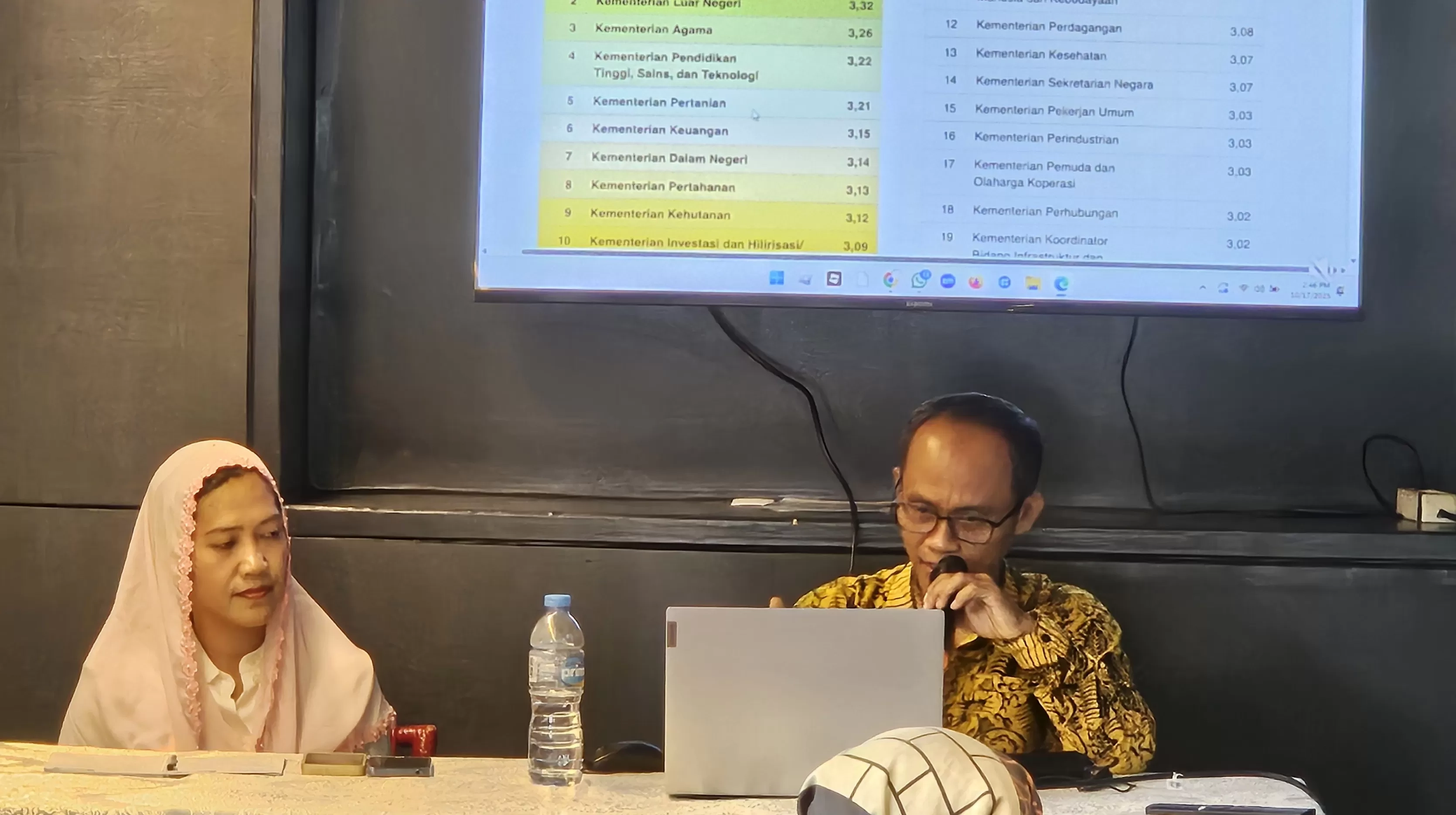 Satu Tahun Pemerintahan Prabowo–Gibran, Kinerja Kemdikdasmen hingga Kemenag Masuk Peringkat Teratas