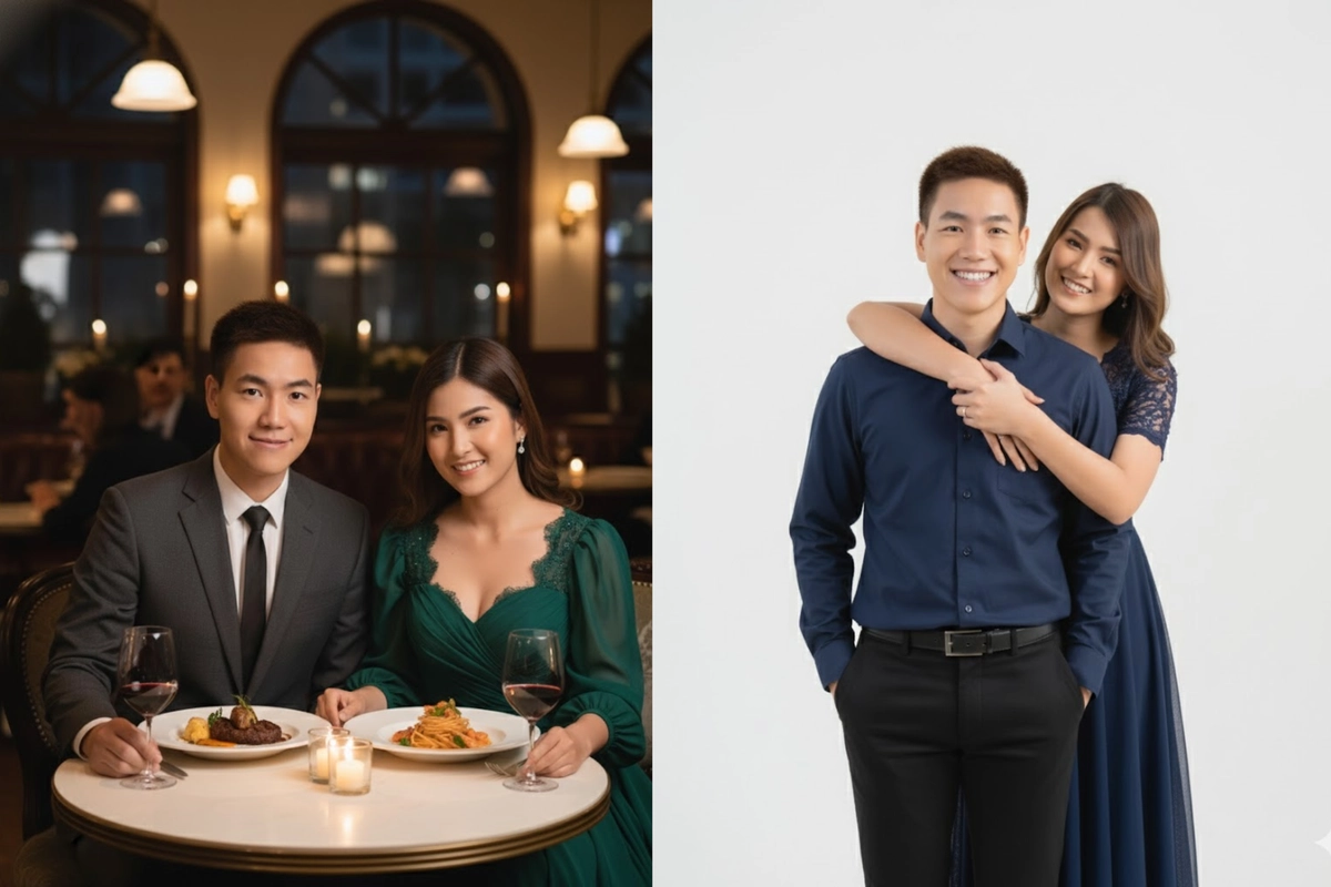 20 Prompt Gemini AI buat Foto Pasangan Berbagai Gaya Estetik dan Elegan