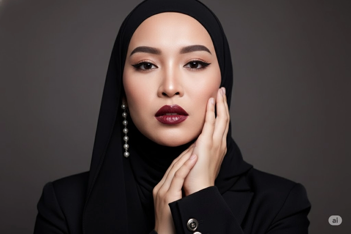 20 Prompt Gemini AI Foto Close Up Portrait Elegan