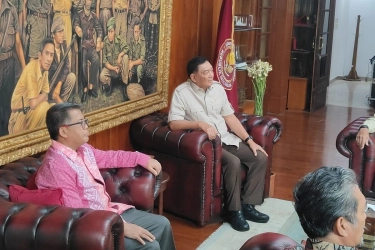 Datangi Menhan Sjafrie, PKS Ingin Kader Dilatih Jadi Komcad