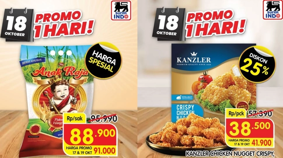 Promo Superindo Hari Ini 18 Oktober 2025: Diskon & Katalog Terbaru Beras hingga Buah