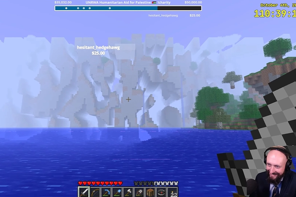 Video Detik-detik Penampakan Titik Ujung Game ''Minecraft'', 14 Tahun Baru Ketemu