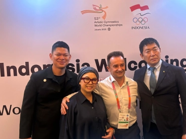 Beraksi di Kejuaraan Dunia Gimnastik 2025, Salsabilla Hadi Pamungkas Ingin Tampil Maksimal demi Mendiang Naufal Takdir Al Bari