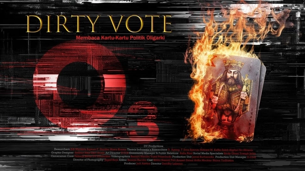 Kenapa Dinamakan Dirty Vote II o3? Makna Otot, Otak, Ongkos di Karya Dandhy Laksono