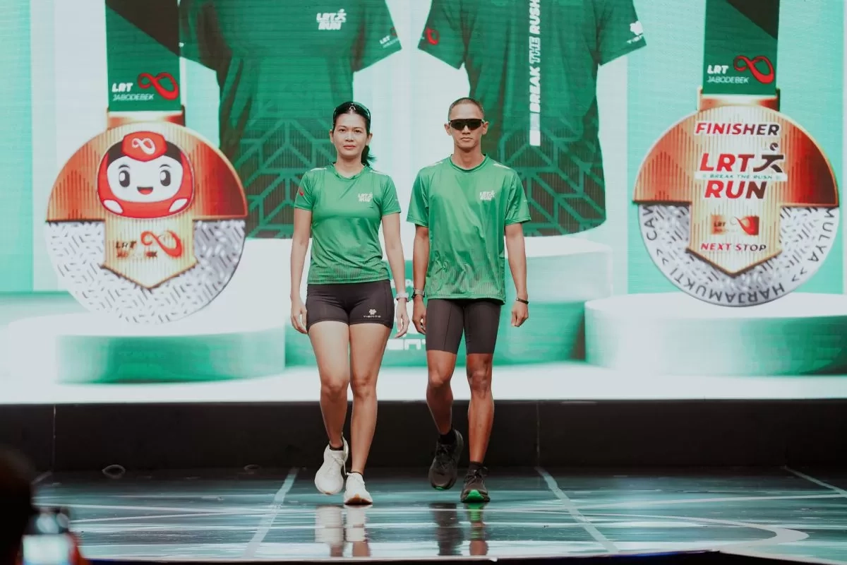 LRT Run Break The Rush, Hadirkan Gaya Hidup Sehat dan Produktif dengan Berbagai Tantangan untuk 3.000 Pelari