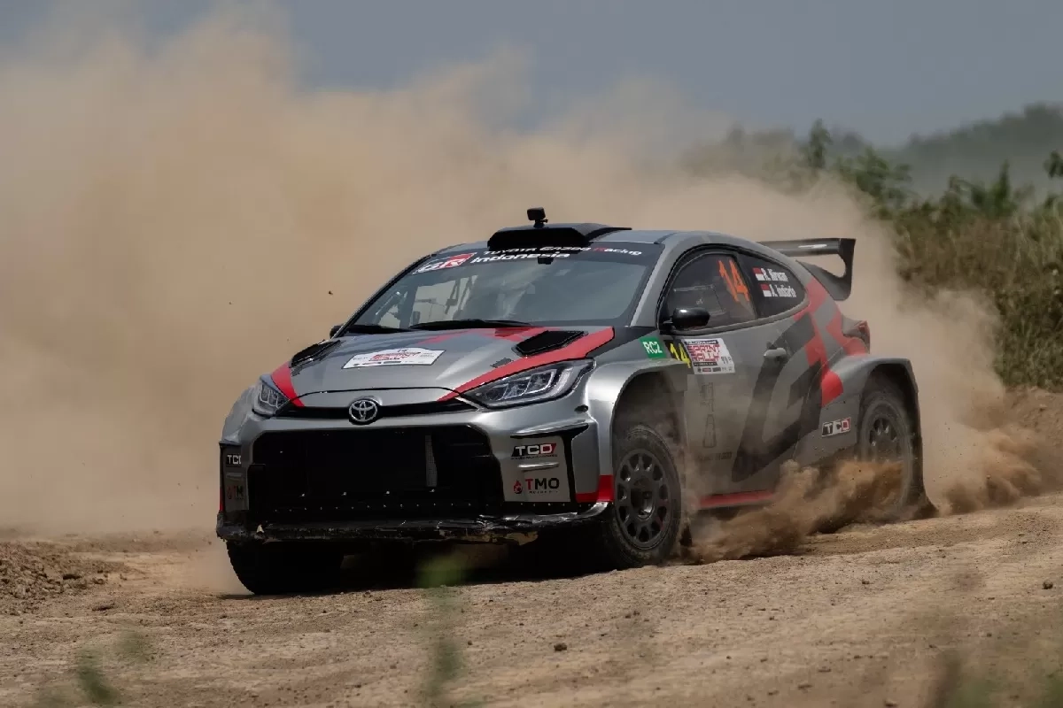 Rentetan Rekor Diukir Ryan Nirwan bersama Toyota Gazoo Racing Indonesia di Ajang Sprint Rally 2025