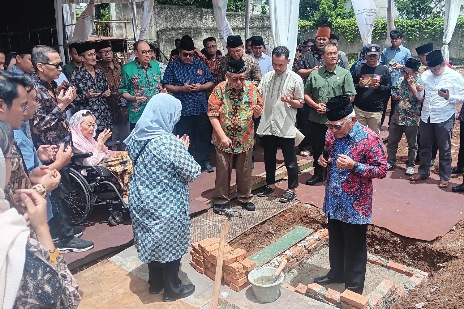 Keluarga Gus Dur Bangun Pusat Kajian Islam Asia Tenggara K.H Abdurrahman Wahid di Jagakarsa Jaksel