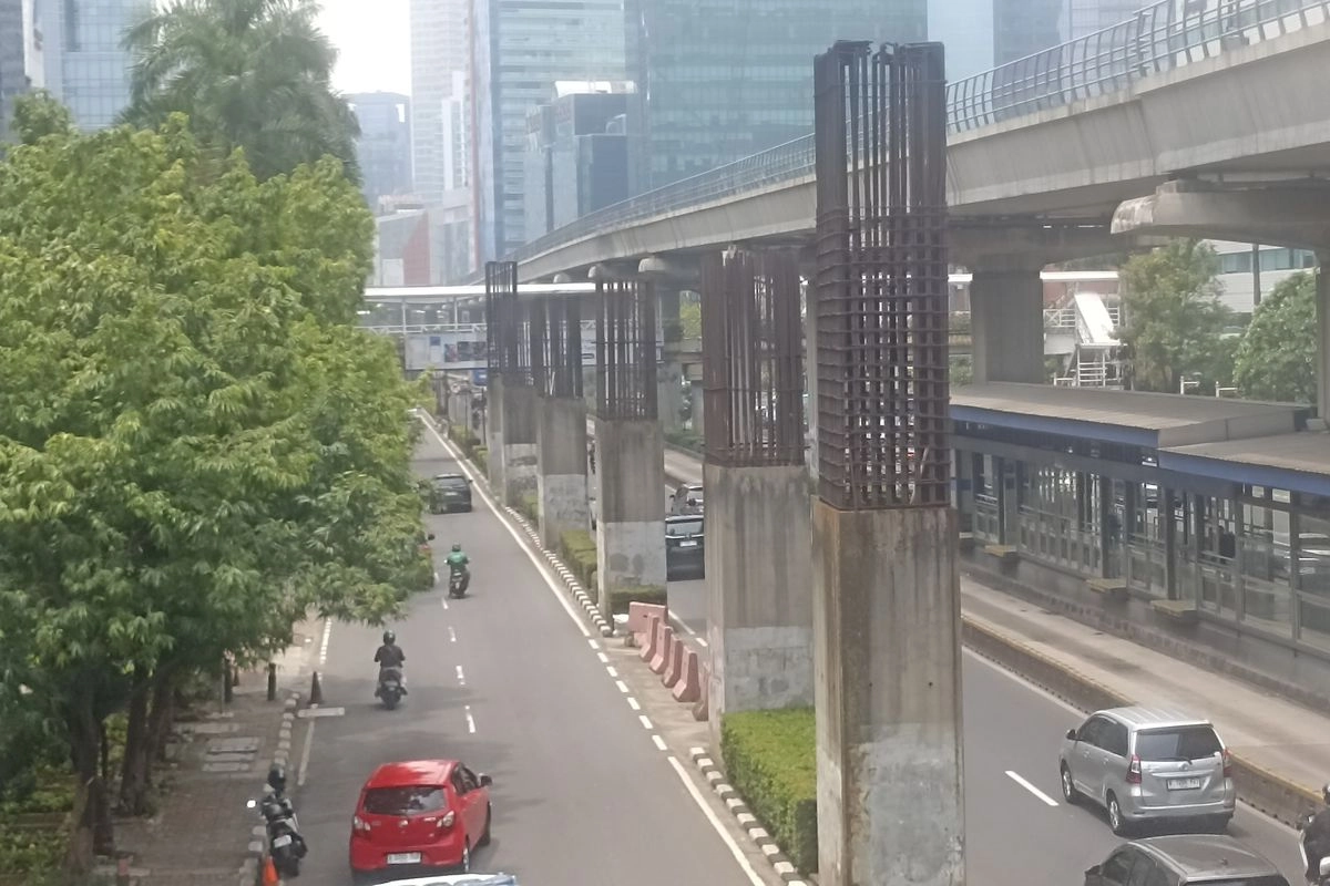 Pramono Mau Bongkar Tiang Mangkrak Monorel, Pemiliknya Buka Suara