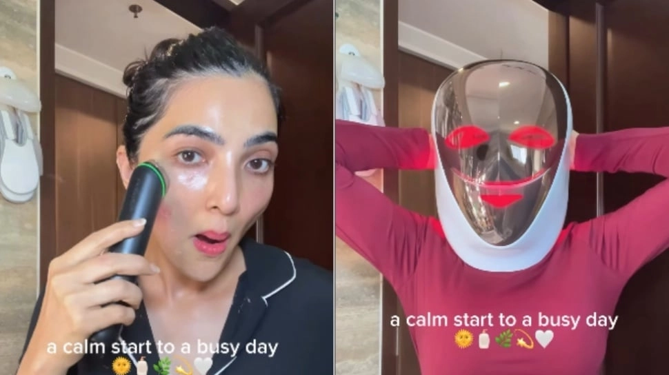 Ashanty Pakai LED Face Mask di Rutinitas Skincare Pagi, Apa Manfaatnya?