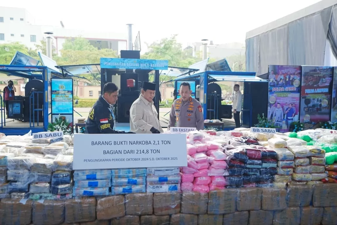 Pengungkapan Kasus Narkoba Setahun Belakangan Selamatkan 629 Juta Jiwa, Polri Berhasil Hadirkan 118 Kampung Bebas dari Narkoba