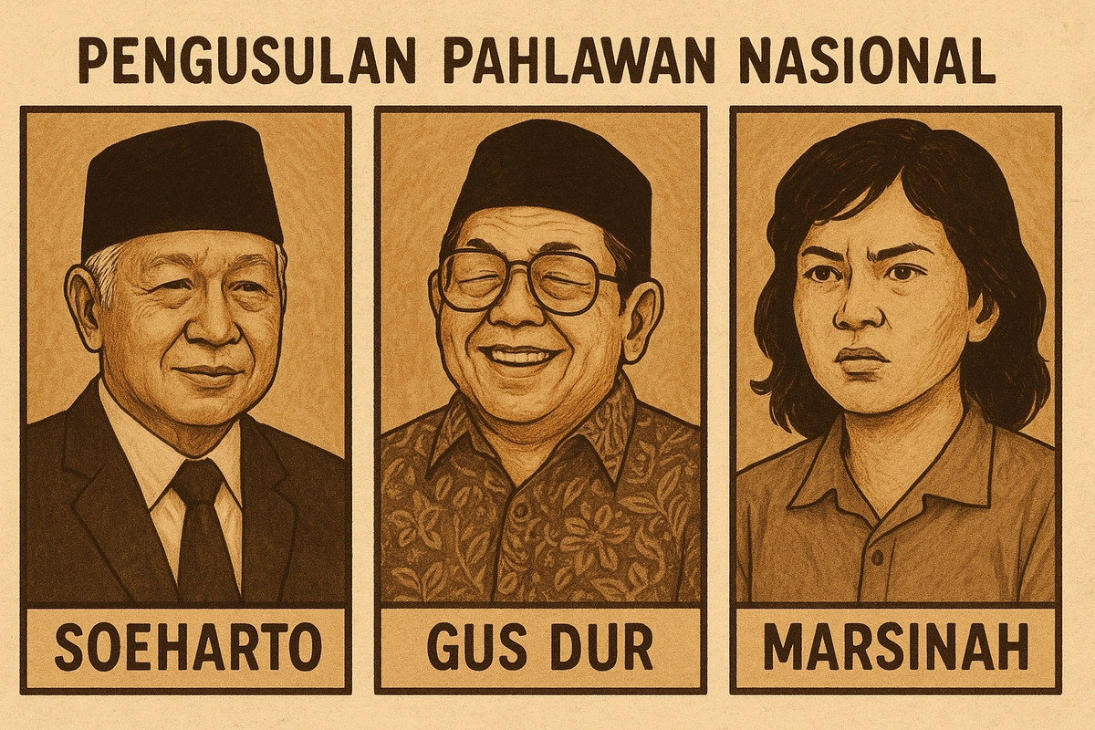 Ini Dewan Gelar Pegkaji Usulan Pahlawan Nasional untuk Soeharto dll
