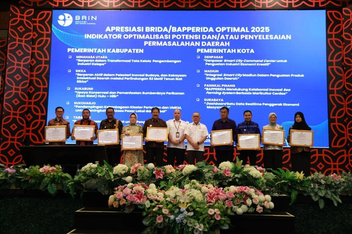 Inovasi Dashboard Satu Data Bawa Surabaya Jadi Kota Terbaik Versi BRIN 2025