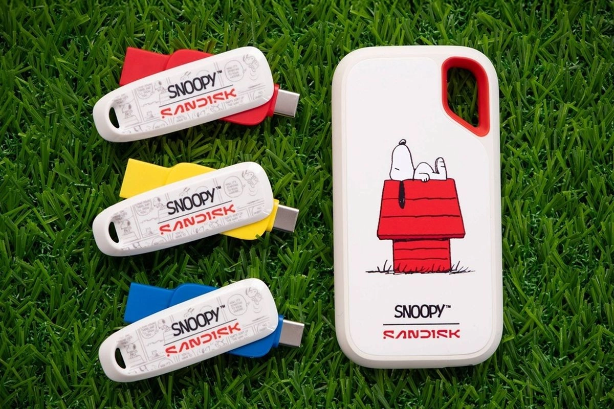 SanDisk Rilis SSD dan Phone Drive Edisi Snoopy di Indonesia, Ini Harganya