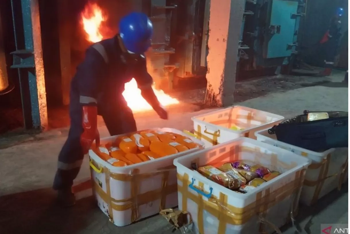 Bareskrim Polri Musnahkan 2,1 Ton Narkoba: Di dalamnya Termasuk 1,33 Ton Sabu dan 335.019 Butir Ekstasi