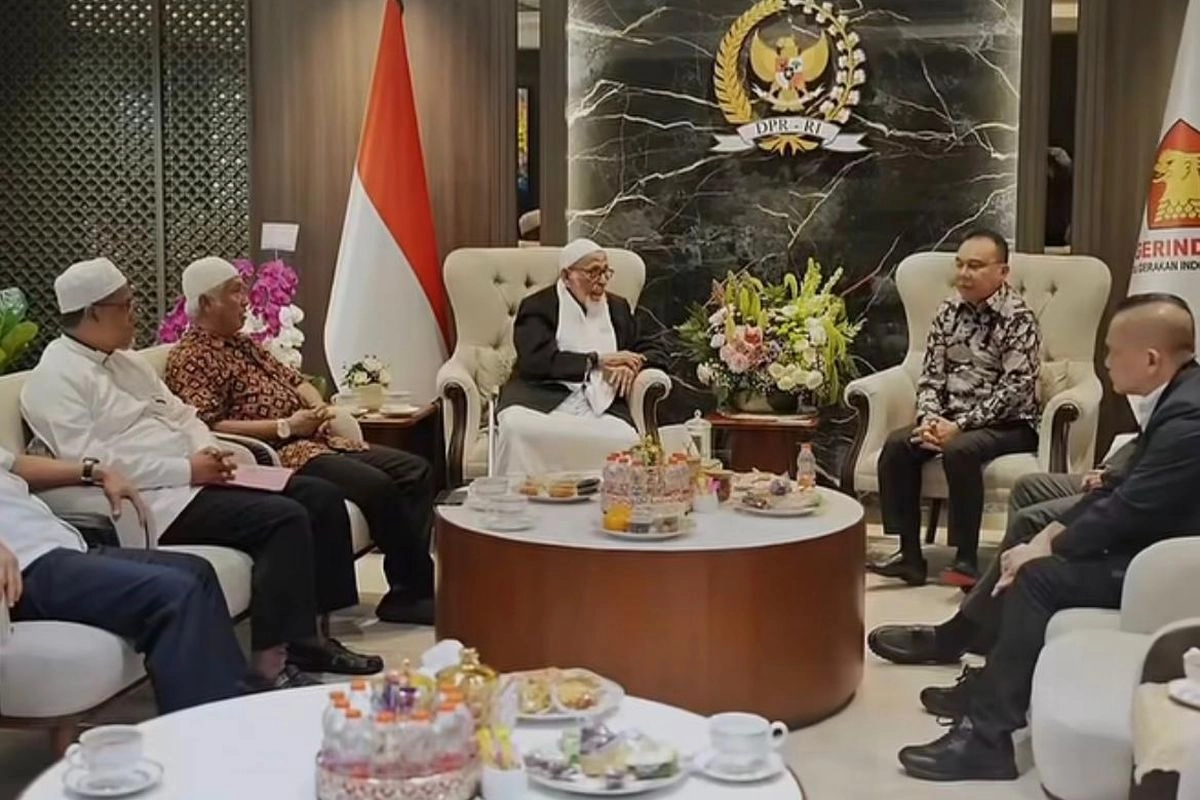 Dasco Terima Kunjungan Abu Bakar Ba'asyir di Gedung DPR