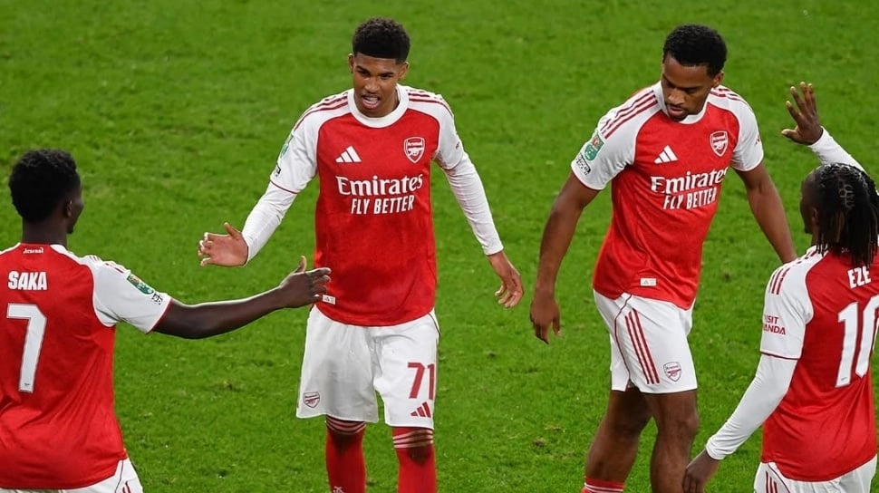 Hasil Lengkap Piala Liga Inggris: Arsenal, Man City, hingga Chelsea ke Perempat Final