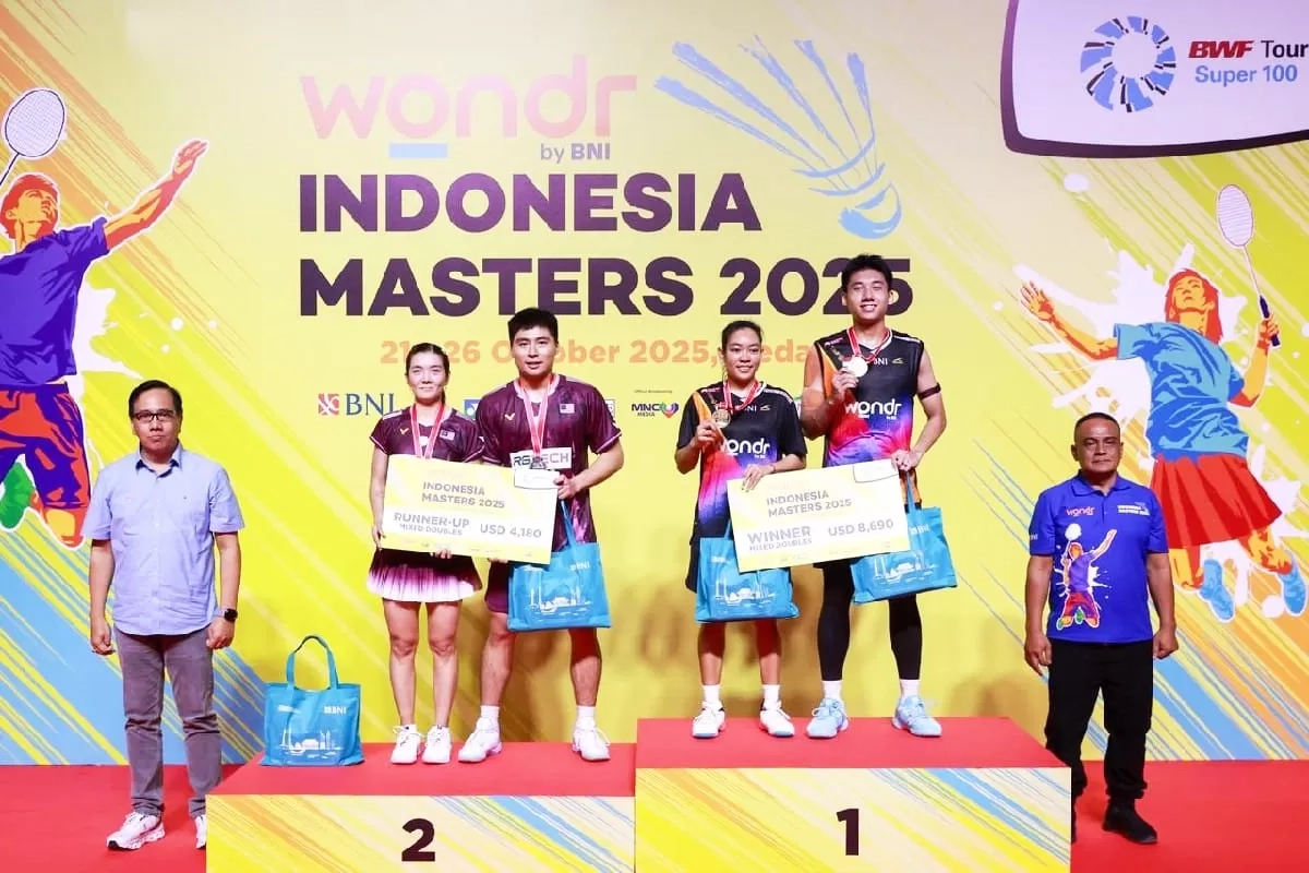 Indonesia Kuasai wondr by BNI Indonesia Masters 2025, Bukti Komitmen BNI Dukung Regenerasi Atlet Bulu Tangkis