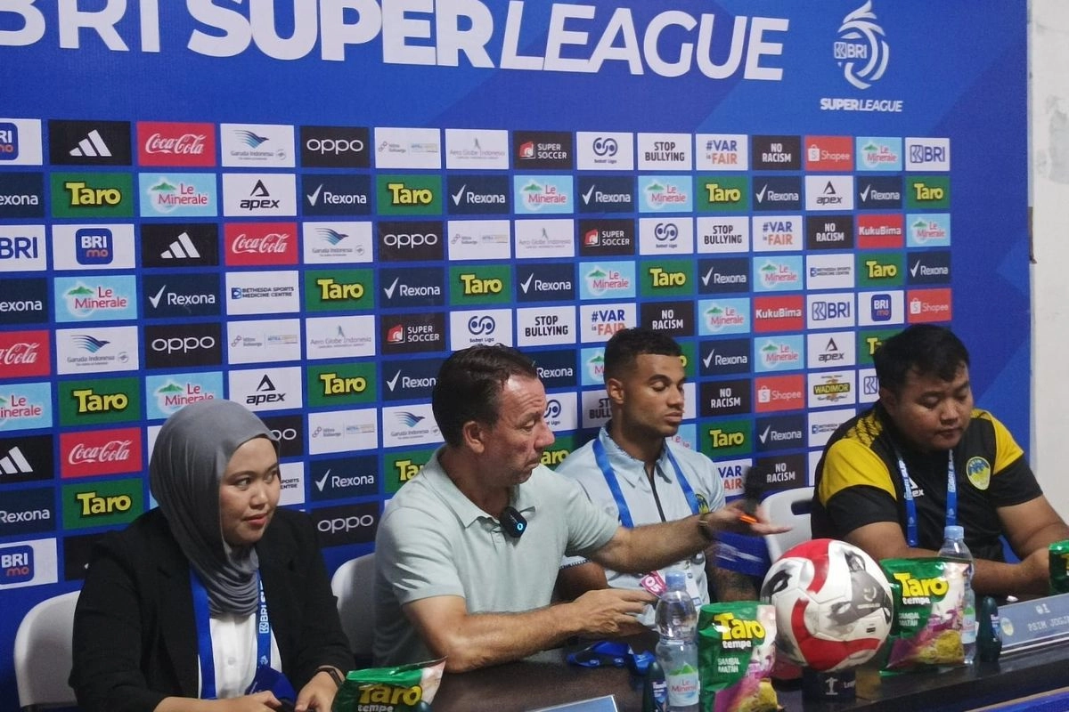 Jelang PSIM Vs Persik, Van Gastel: Lebih Sulit daripada Lawan Dewa United