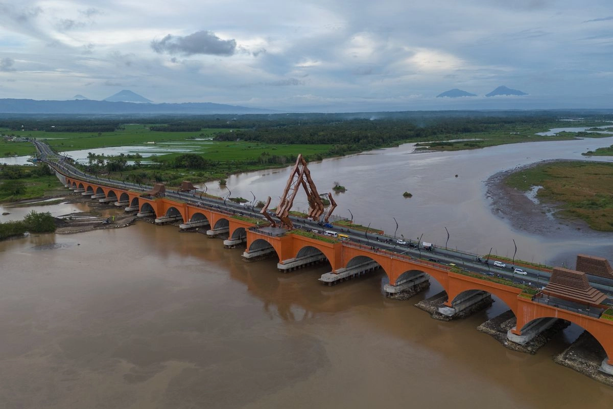 Megahnya Jembatan Terpanjang di Yogyakarta, Kini Jadi Tempat Wisata