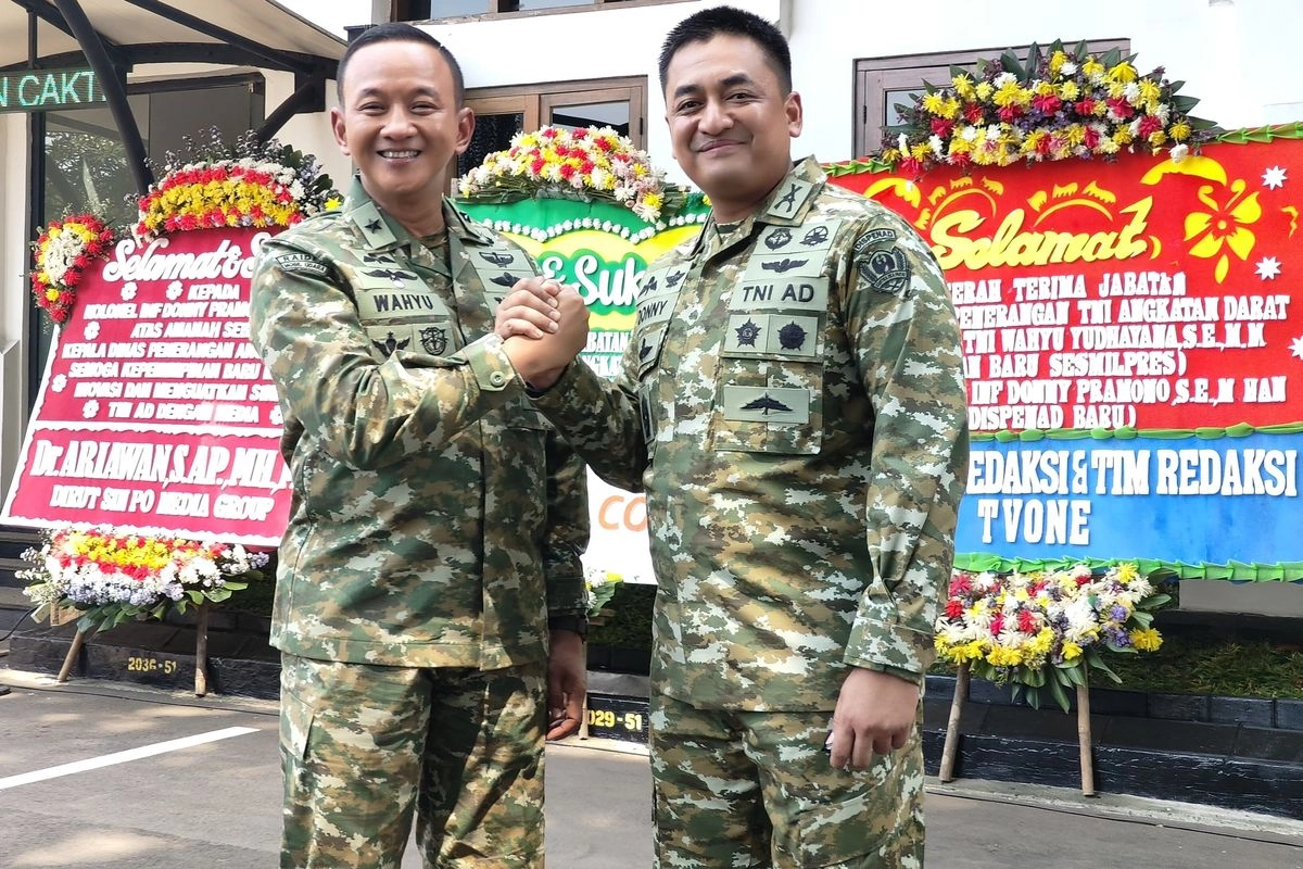 Pesan Wahyu Yudhayana ke Kadispenad Baru Donny Pramono: Bisa Dihubungi Setiap Saat