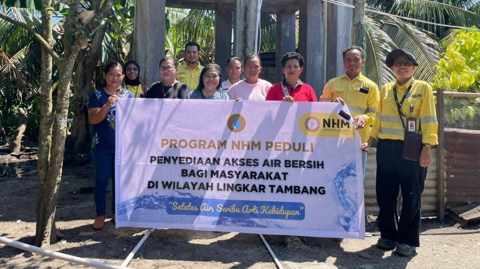 Selaras Pembangunan Nasional, NHM Revitalisasi Akses Air Bersih Warga Desa Kusu Lovra