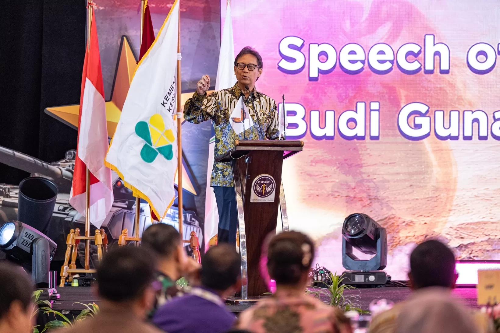 Kolaborasi dengan Sektor Pertahanan, Kemenkes Ingatkan Ancaman Biologis Global