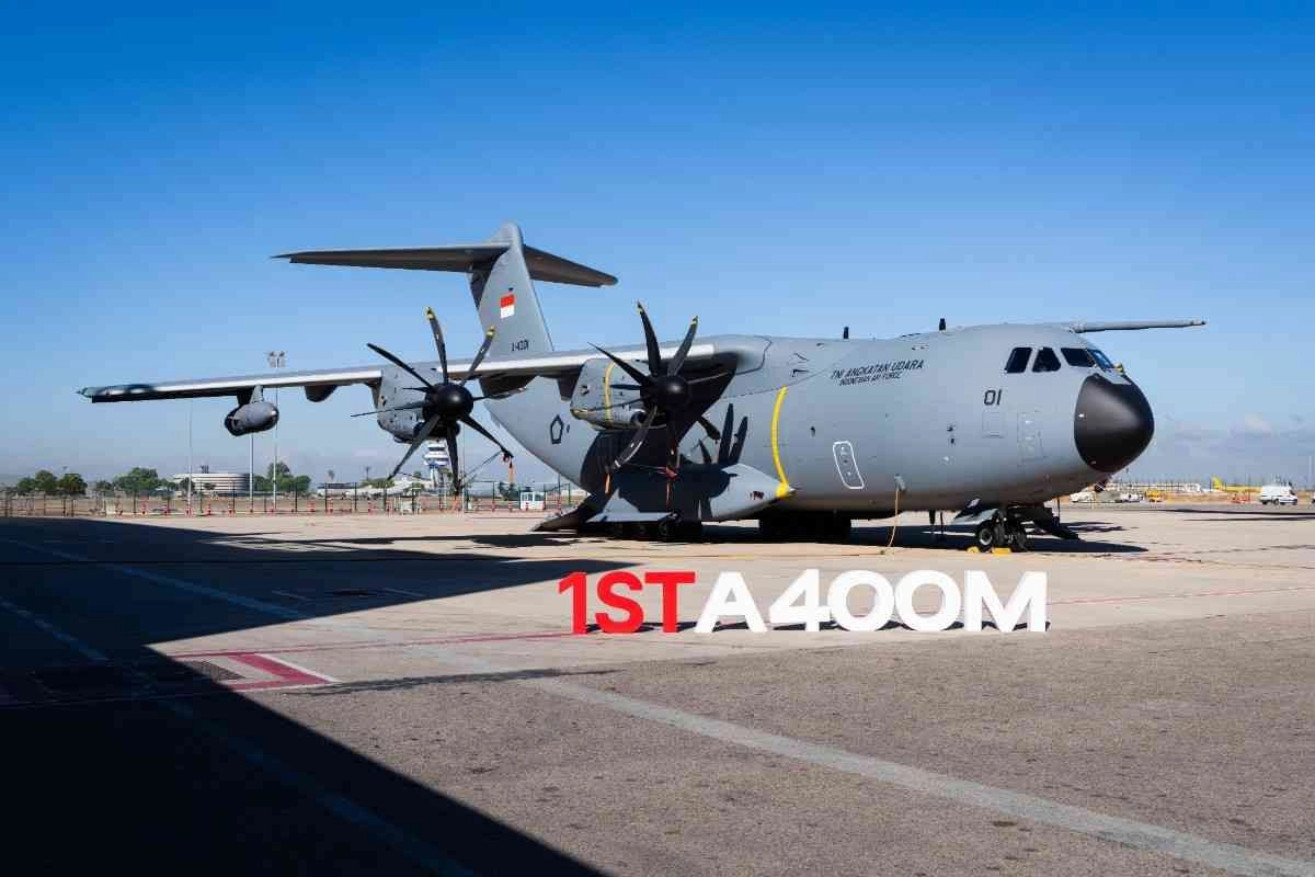 Airbus Resmi Serahkan Pesawat A400M Pertama ke Indonesia