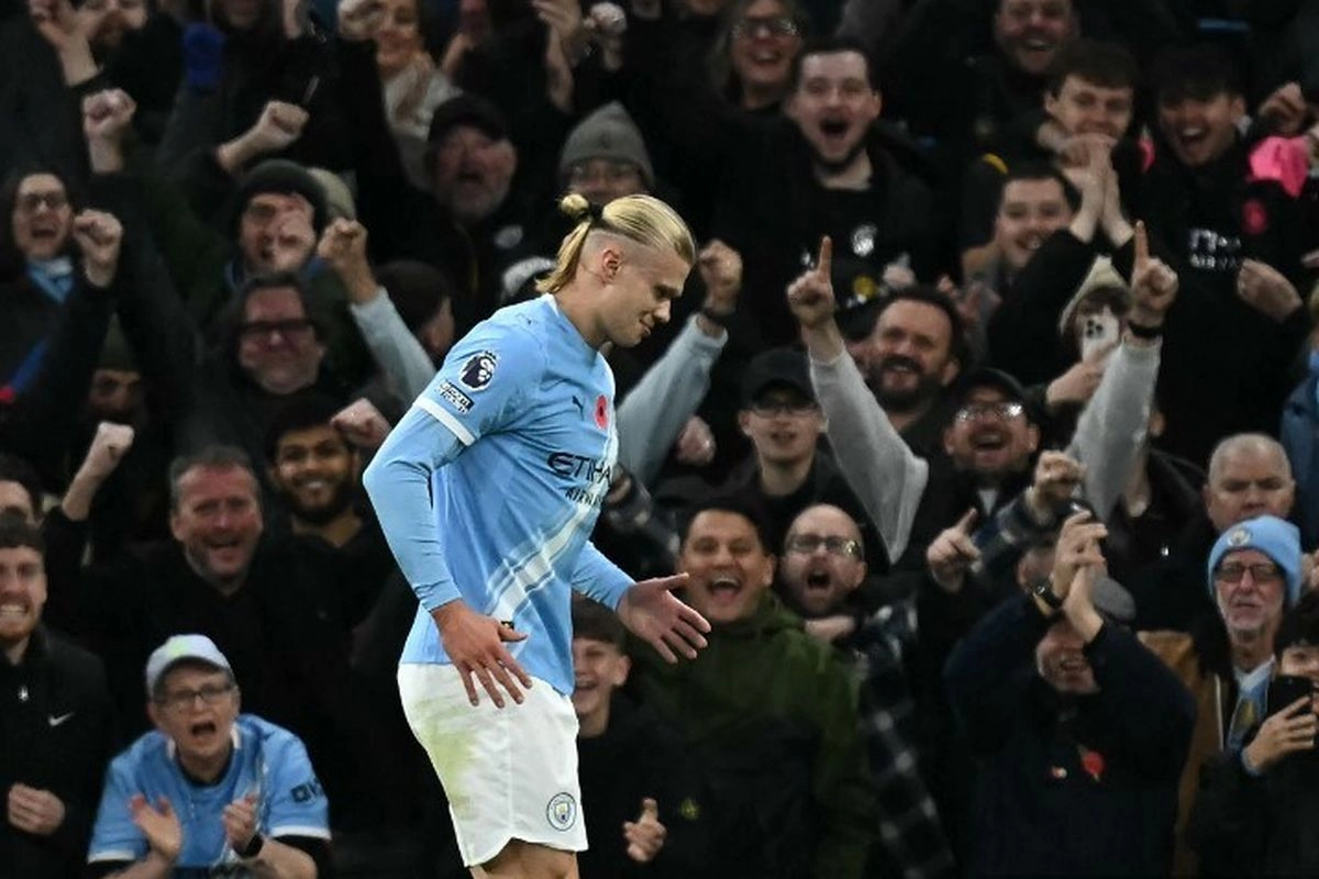 Hasil Man City Vs Bournemouth: Haaland Jadi Robot, City Menang 3-1