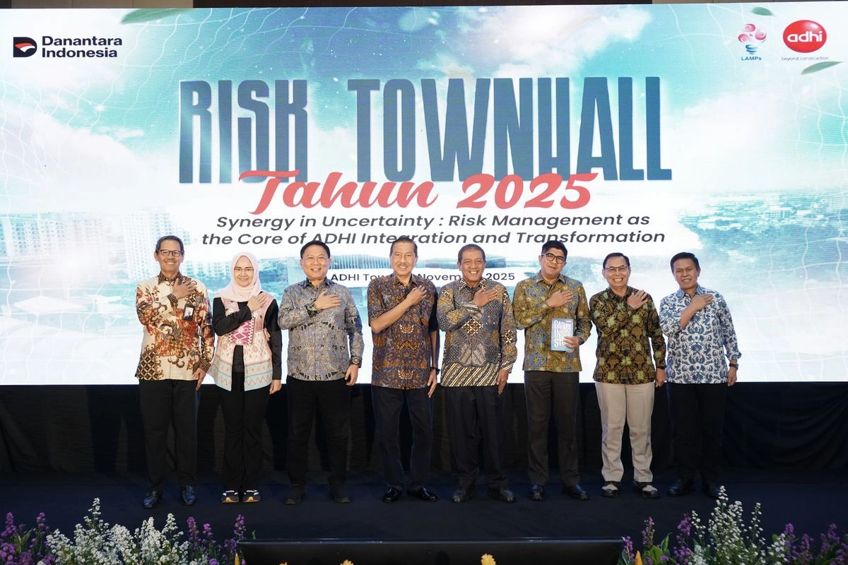 Dorong Penerapan Manajemen Risiko Terintegrasi, ADHI Gelar Risk Townhall 2025