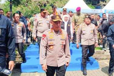 Kapolri Perintahkan Personelnya Dalami Abrasi Selokan di Makasar Jaktim