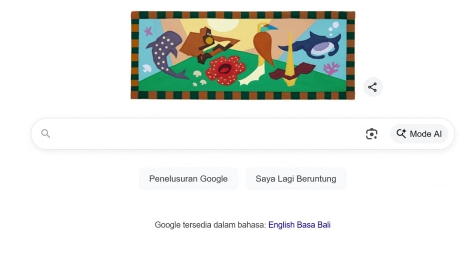 Apa yang Dimaksud Hari Cinta Puspa dan Satwa Nasional? Google Doodle Ikut Merayakan