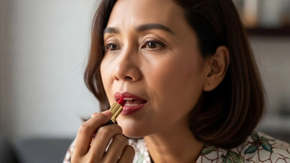 Cuma Rp25 Ribuan, 7 Pilihan Lipstik Purbasari untuk Usia 40 Tahun dengan Kulit Sawo Matang