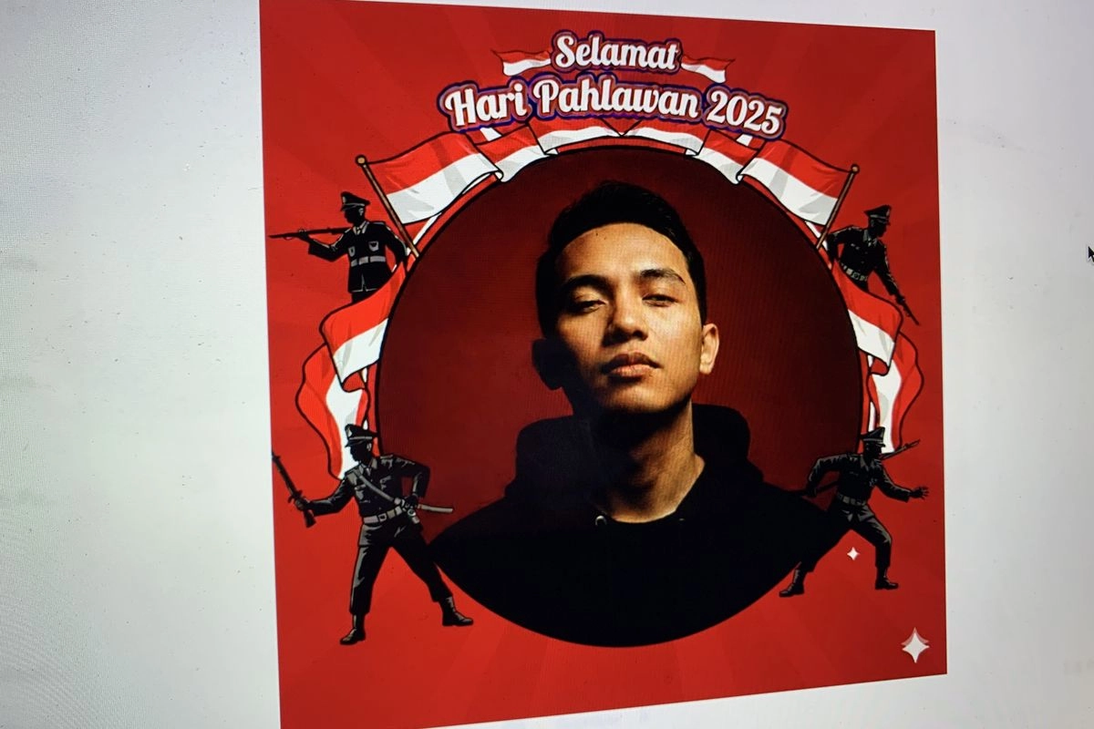 Cara Bikin Twibbon Hari Pahlawan 2025 via Gemini AI dan Contoh Prompt