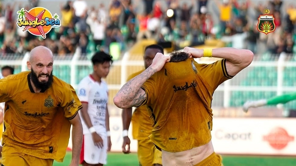 Hasil Super League: Bhayangkara FC Jinakkan Bali United 2-1, Damjanovic Jadi Pembeda di Lampung