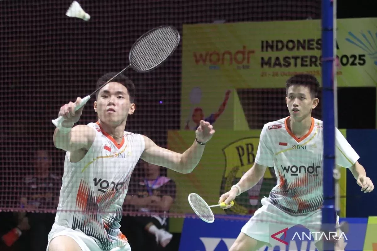 Ganda Putra Indonesia Raymond Indra/Nikolaus Joaquin Gagal, Harus Puas Jadi Runner-up Korea Masters 2025