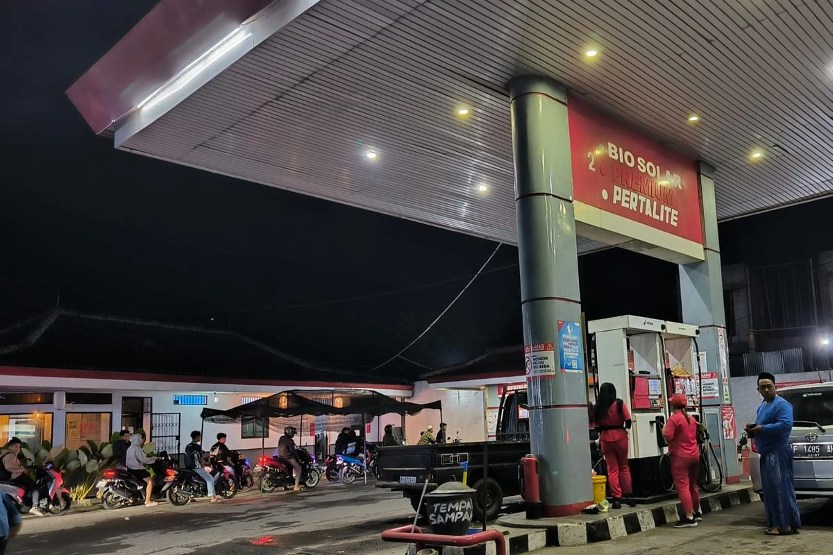 Bikers Nyaman Rehat di SPBU Pertamina, Jadi “Hotel Merah Putih”