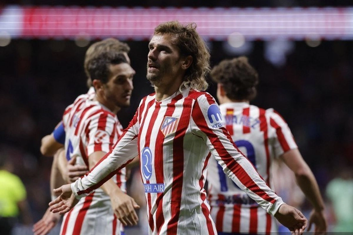 Hasil Liga Spanyol Atletico Madrid Vs Levante 3-1: Antoine Griezmann Cetak 2 Gol