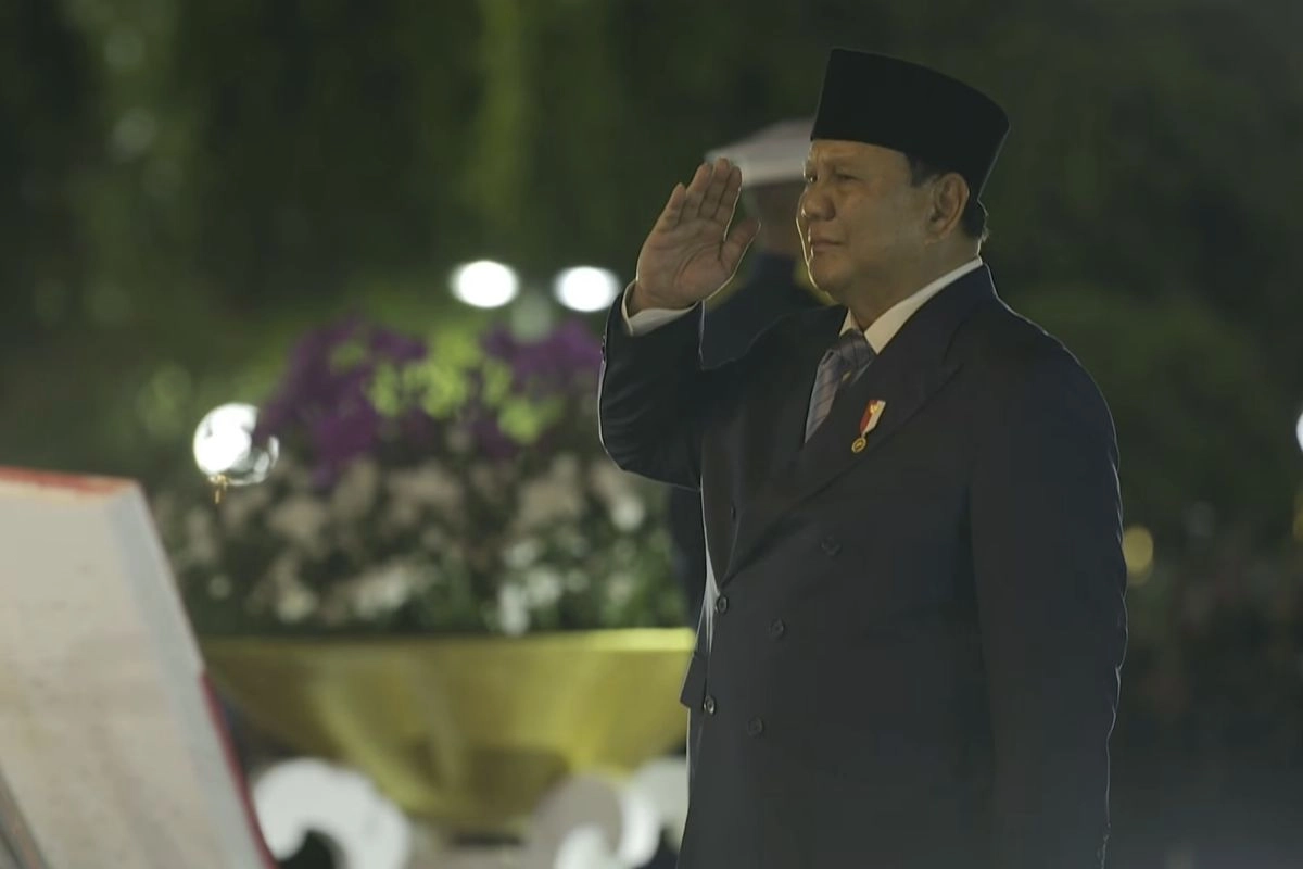 Prabowo: Janganlah Kita Sekali-sekali Melupakan Jasa Para Pahlawan