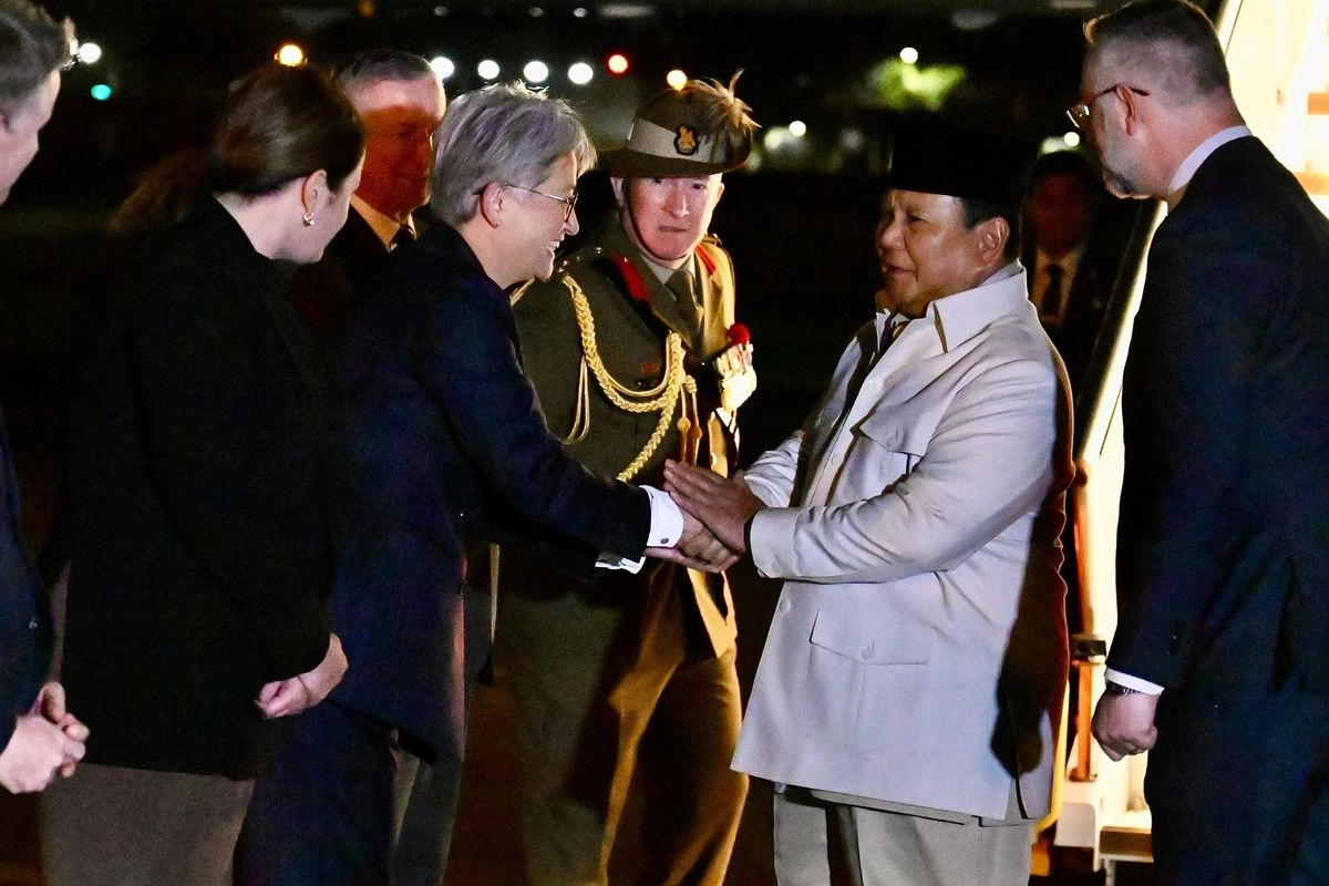 Presiden Prabowo Disambut Menlu Australia Penny Wong di Sydney