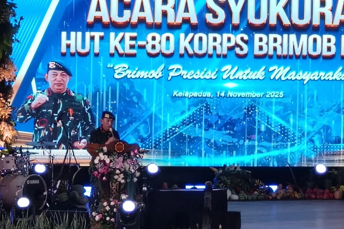 Di Hadapan Brimob, Kapolri: Penanganan Unjuk Rasa Harus Terus Dievaluasi