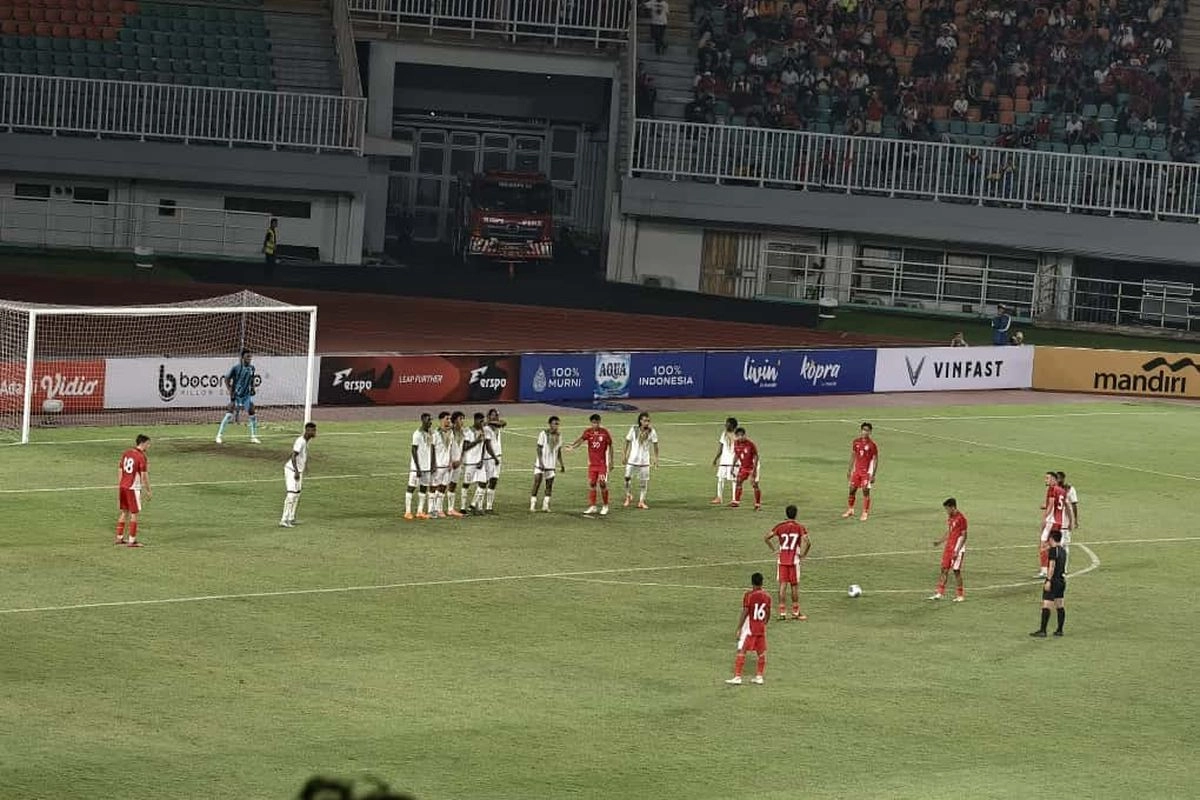 Live Skor Timnas U22 Indonesia Vs Mali 0-2, Garuda Muda Berjuang Cetak Gol