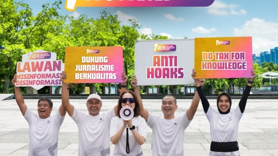 Gaungkan Jurnalisme Berkualitas, Forum Pemred Gelar Run For Good Journalism 2025 Besok