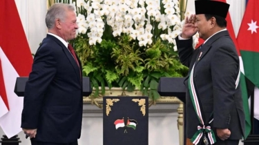 Raja Abdullah II Anugerahkan Prabowo Tanda Kehormatan Bejeweled Grand Cordon Al-Nahda, Ini Maknanya