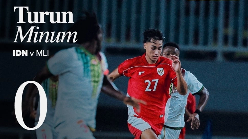 Timnas U-22 Indonesia Tertinggal 0-2 dari Mali, Banyak Peluang Nihil Gol