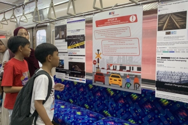 Jadi Pertama Kali, Mini Museum KRL Hadir di Stasiun Jakarta Kota