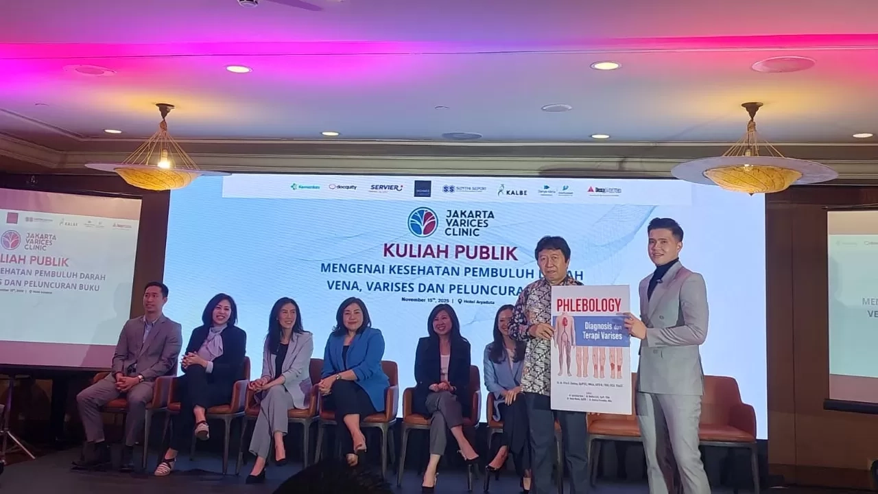 Jakarta Varices Clinic Rayakan Ulang Tahun Ke-2, Luncurkan Buku Phlebology dan Gelar Phlebology Course 2025