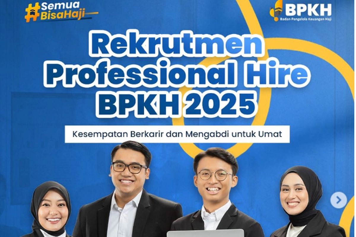 BPKH Buka Lowongan Kerja untuk Kepala Divisi Keamanan TI, Simak Syaratnya