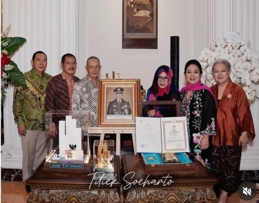 Keluarga Besar Cendana Gelar Syukuran Usai Soeharto Dianugerahi Gelar Pahlawan Nasional
